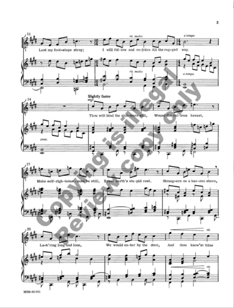 Feed My Sheep High Voice scores gallery preview page 4