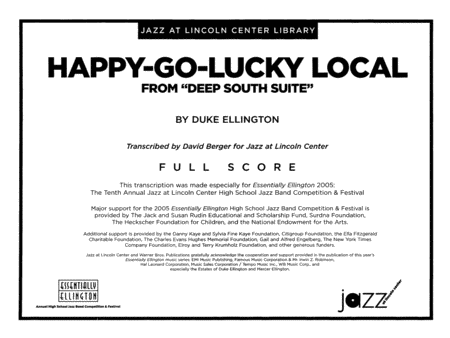 Happy-Go-Lucky Local (from Deep South Suite): Score