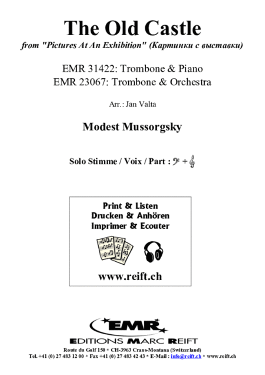 The Old Castle Piano Accompaniment scores gallery preview page 2
