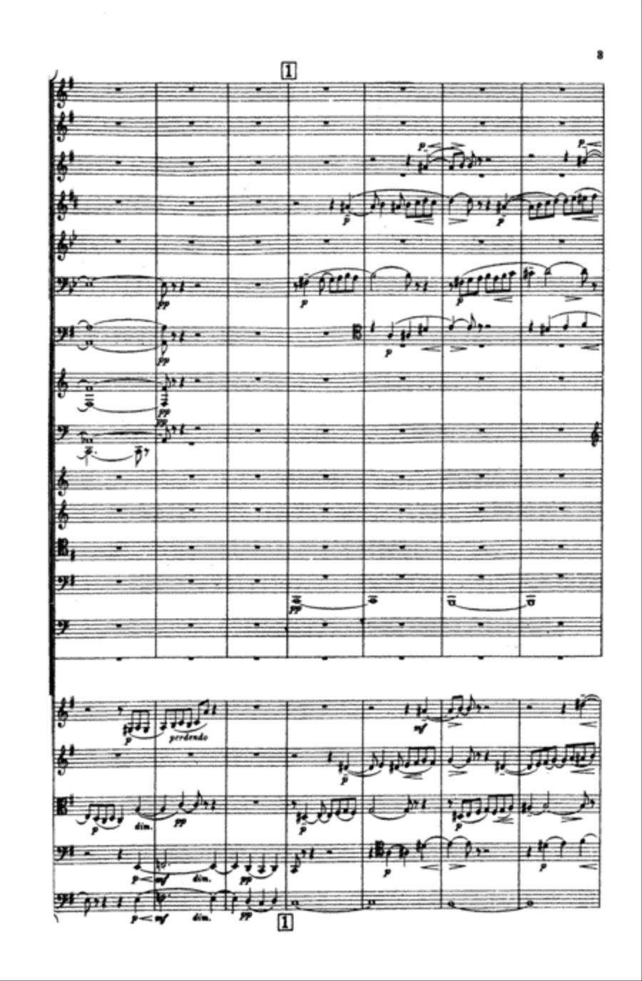 Symphony No. 2 in E Minor, Op. 27 Full Orchestra scores gallery preview page 4