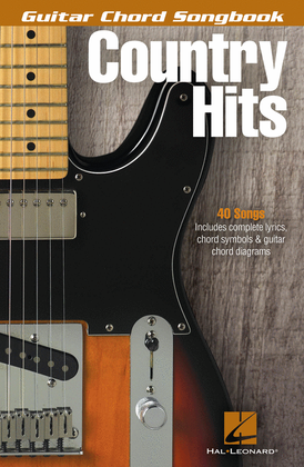 Book cover for Country Hits - Guitar Chord Songbook