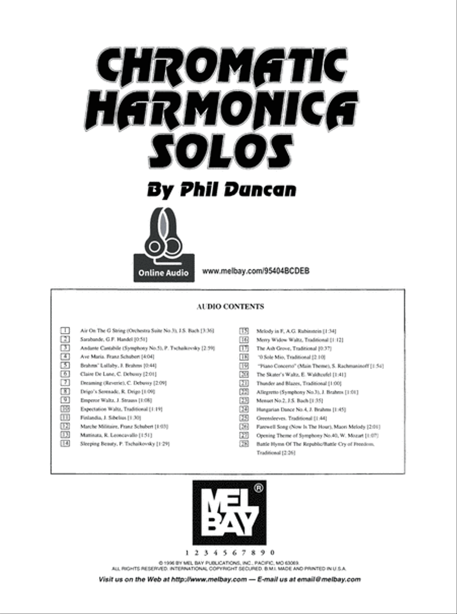 Chromatic Harmonica Solos Harmonica scores gallery preview page 2