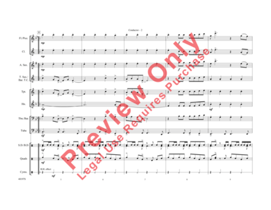 We Are Young We Are Young Marching Band scores gallery preview page 3