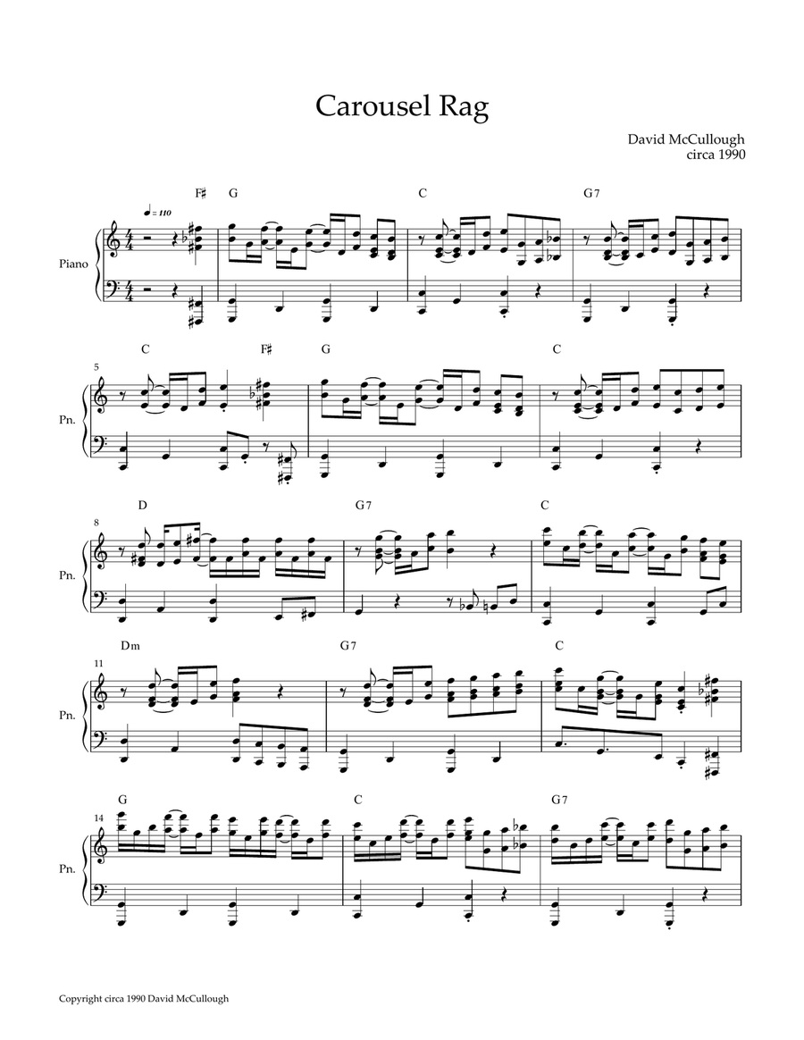 Carousel Rag