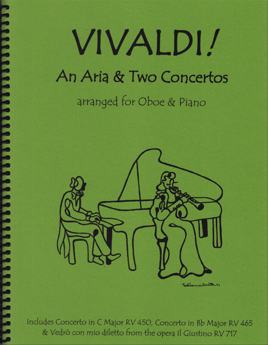 Vivaldi! An Aria and Two Concertos Piano Accompaniment scores gallery preview page 1