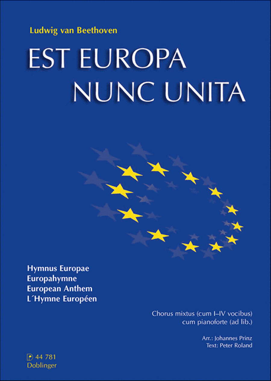 Est Europa Nunc Unita Choir scores gallery preview page 1