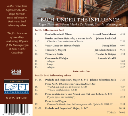 Bach: Under the Influence image number null