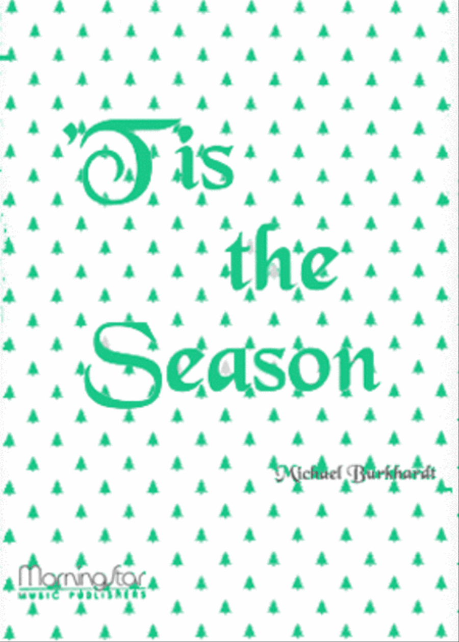 Tis the Season: Creative Accompaniments and Descants for Christmas Carols Sung in Harmony. 4-Part scores gallery preview page 1