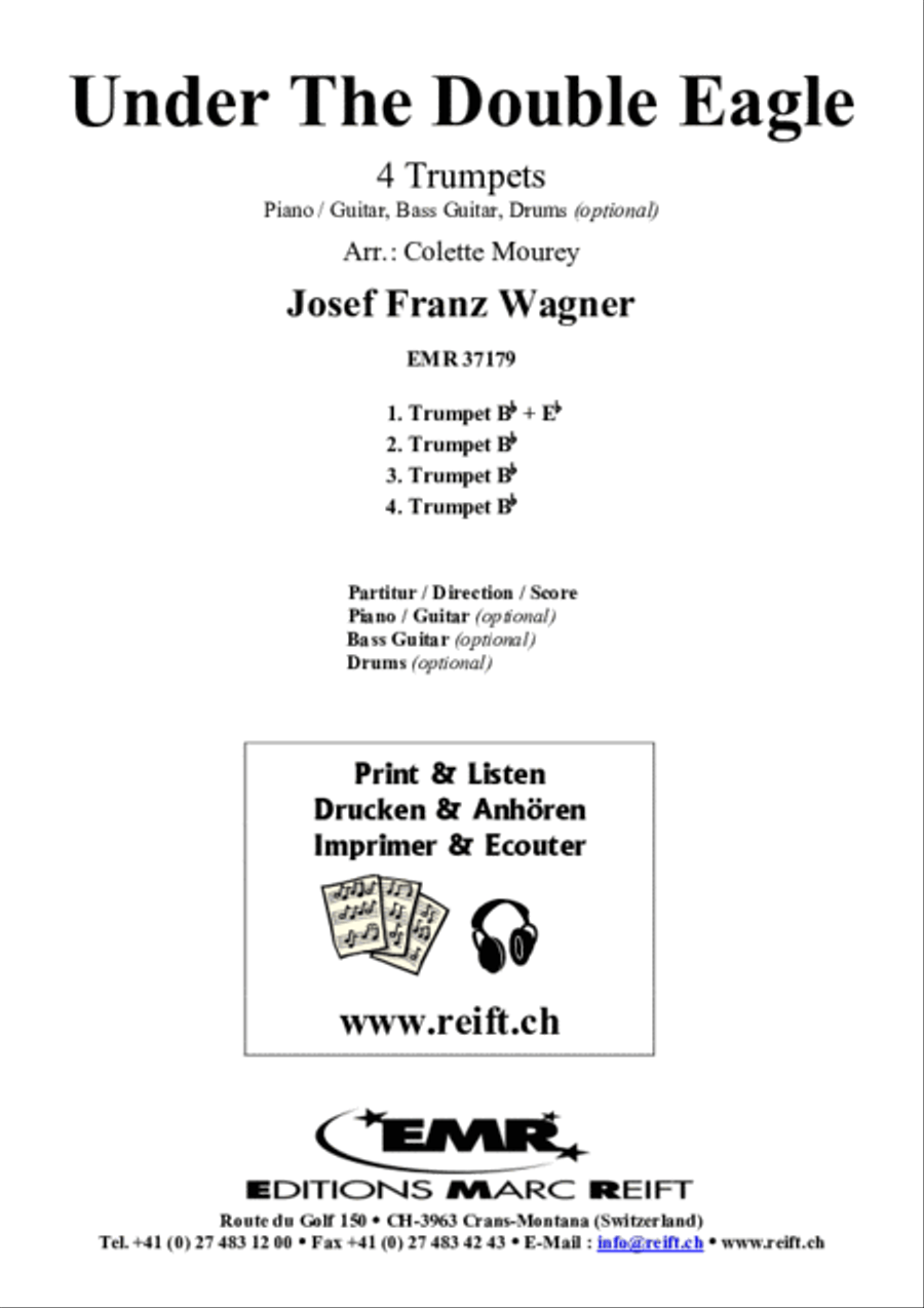 Under The Double Eagle Trumpet scores gallery preview page 2
