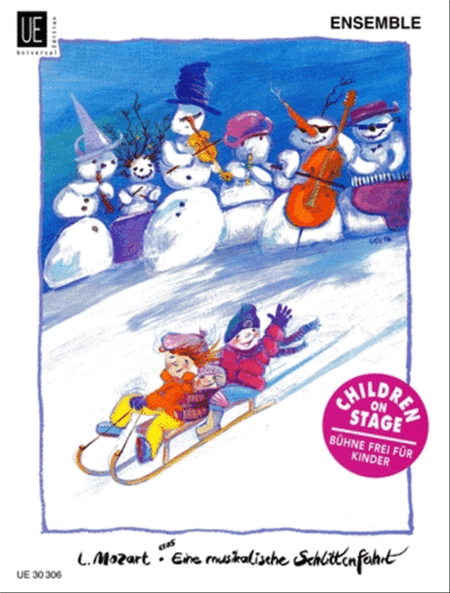 Musical Sleigh Ride, Ensemble School and Community scores gallery preview page 1
