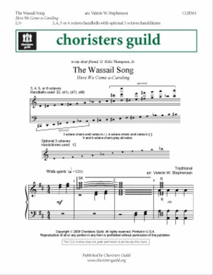 The Wassail Song (4-6 octaves)