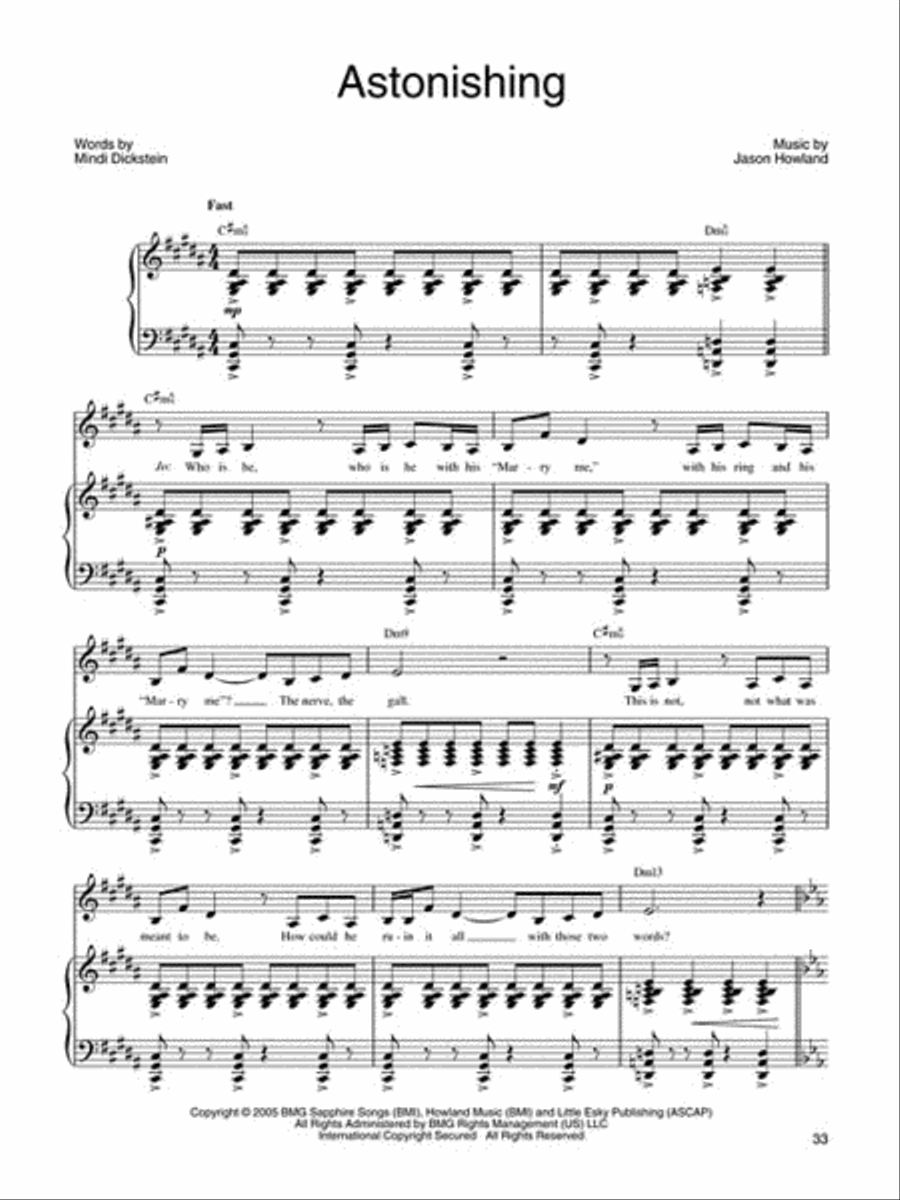 Little Women - The Musical Piano, Vocal scores gallery preview page 3