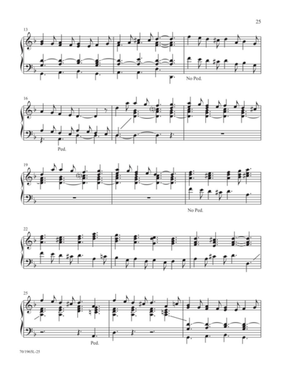Christmas Presents for Organ Organ Solo scores gallery preview page 12