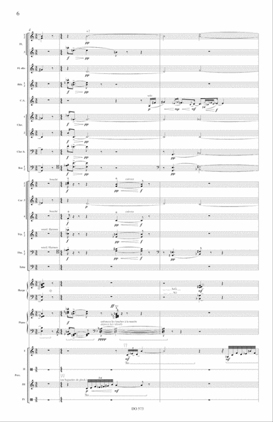 Subitement lointain Orchestra scores gallery preview page 6