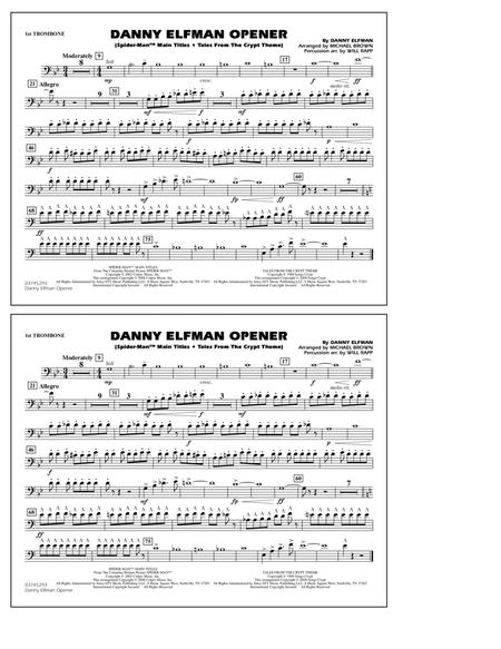 Danny Elfman Opener - 1st Trombone