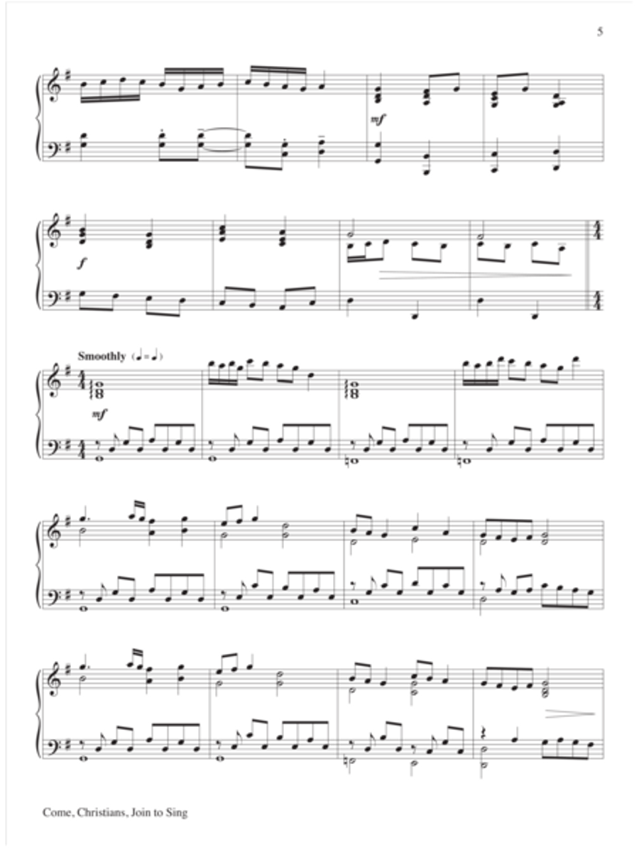 Hymns in a Celtic Style Piano Solo scores gallery preview page 4