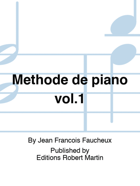 Methode de piano vol.1