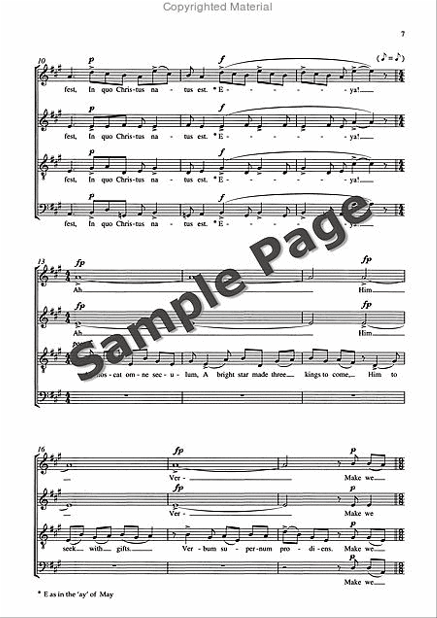 3 Carols 3 Carols 4-Part scores gallery preview page 10