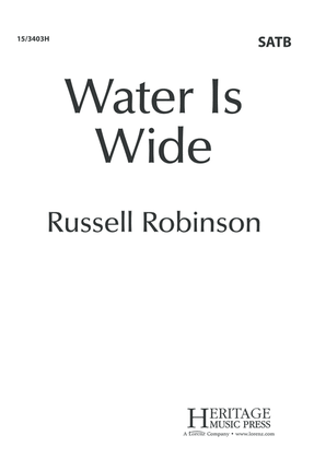 Book cover for Water Is Wide