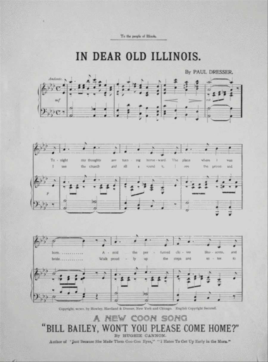 In Dear Old Illinois Voice scores gallery preview page 2