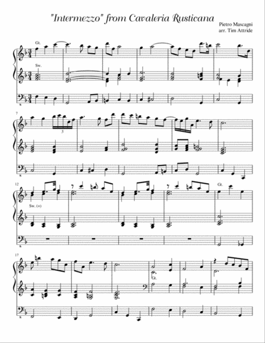 Intermezzo from 