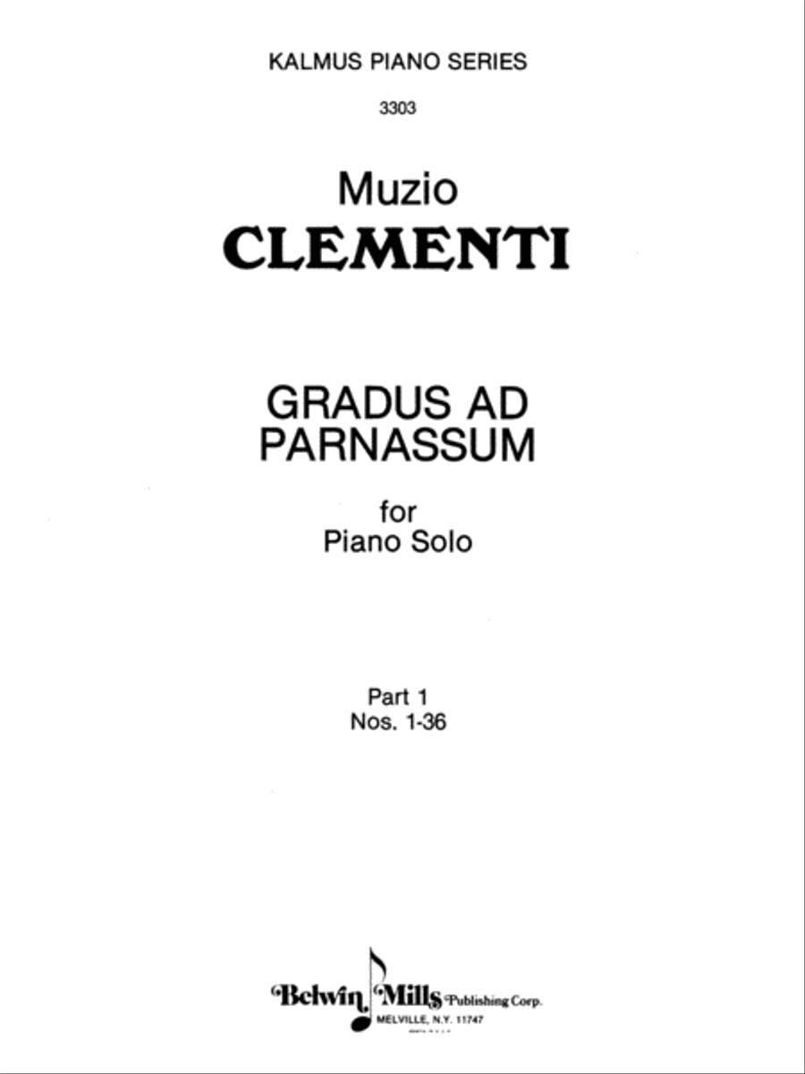 Gradus ad Parnassum, Volume I Piano Method scores gallery preview page 2