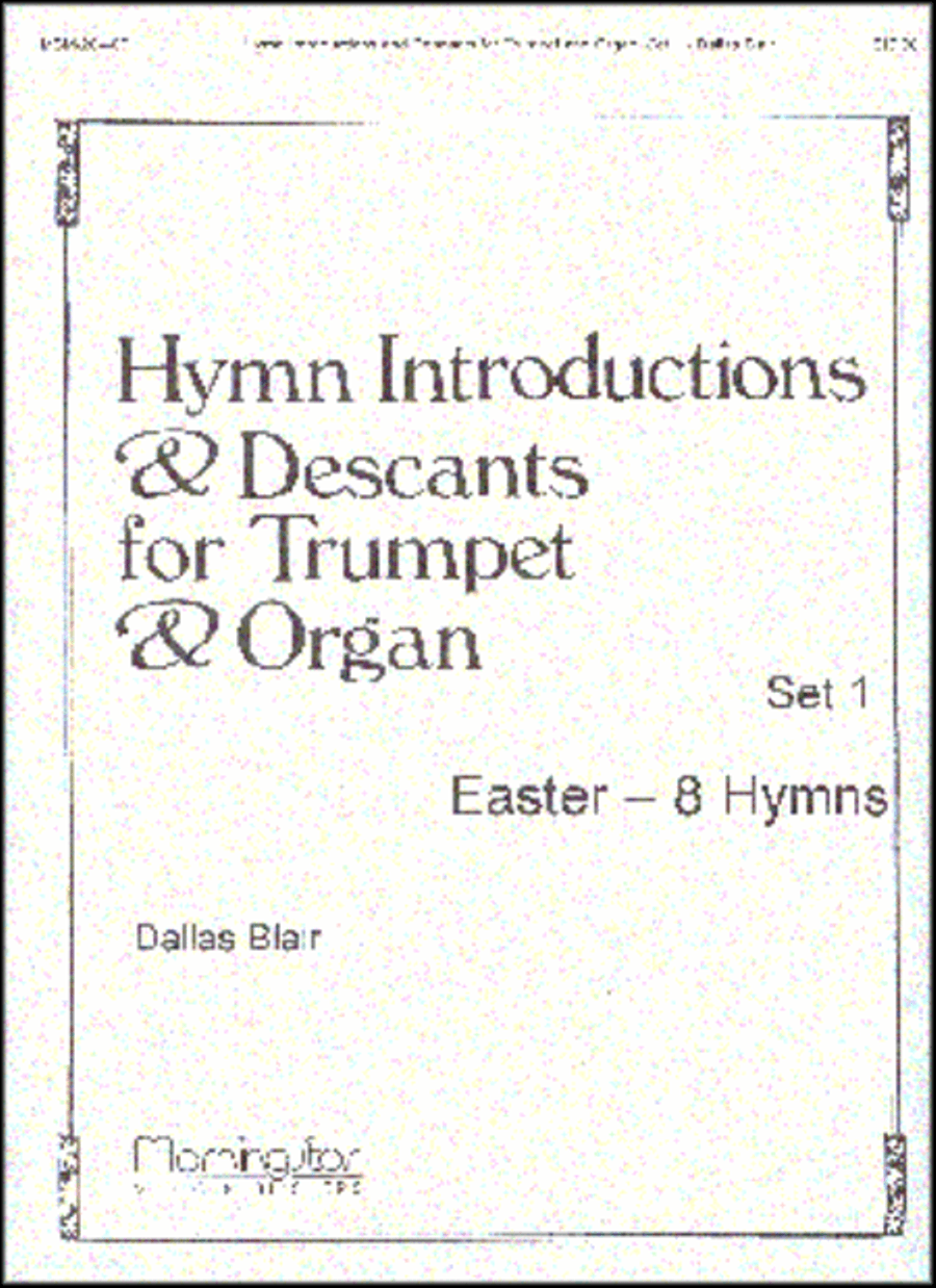 Hymn Introductions and Descants for Trumpet and Organ, Set 1 Trumpet scores gallery preview page 1