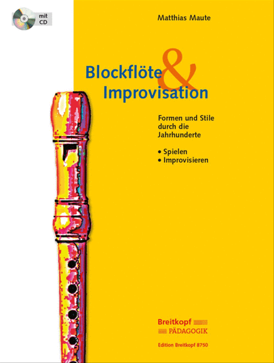 Blockflöte & Improvisation Recorder scores gallery preview page 1