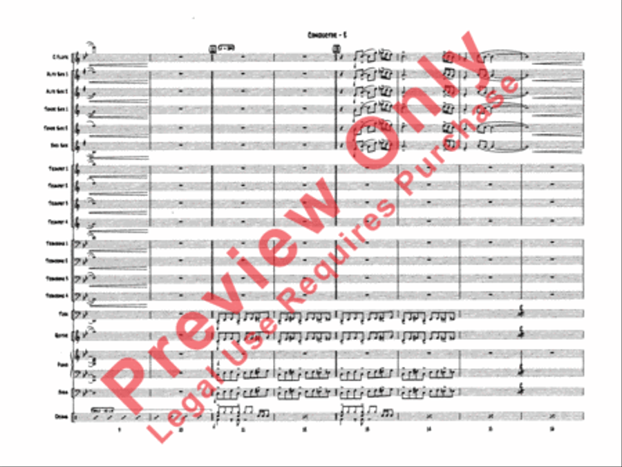 Channel One Suite Jazz Ensemble scores gallery preview page 5