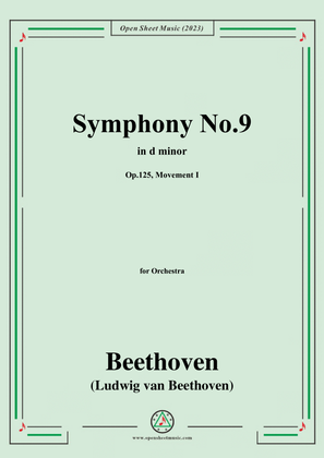 Book cover for Beethoven-Symphony No.9,in d minor