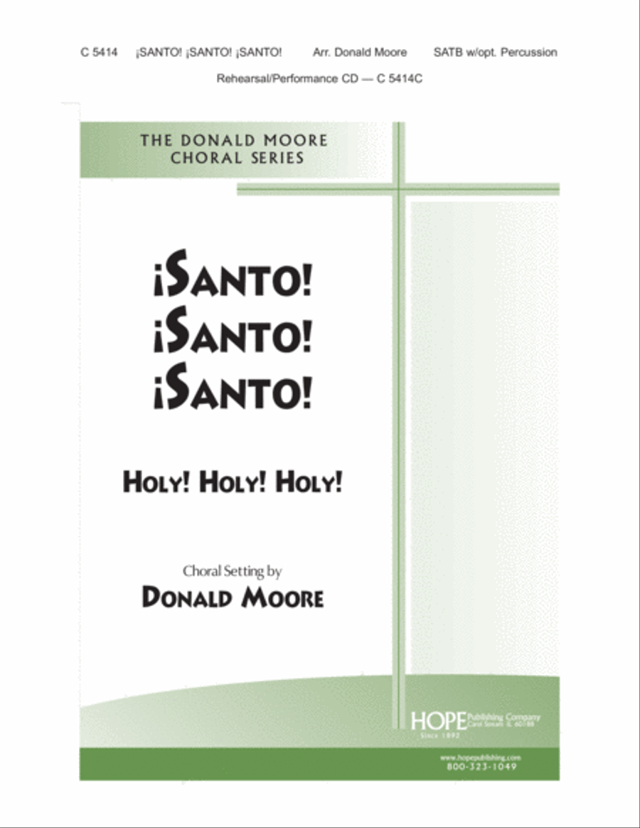 Santo, Santo, Santo 4-Part scores gallery preview page 1