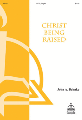 Book cover for Christ Being Raised