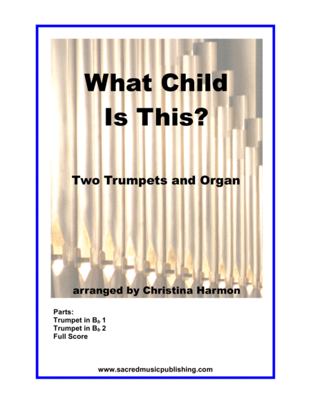 What Child Is This - Two Trumpets and Organ image number null