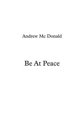 Book cover for Be At Peace