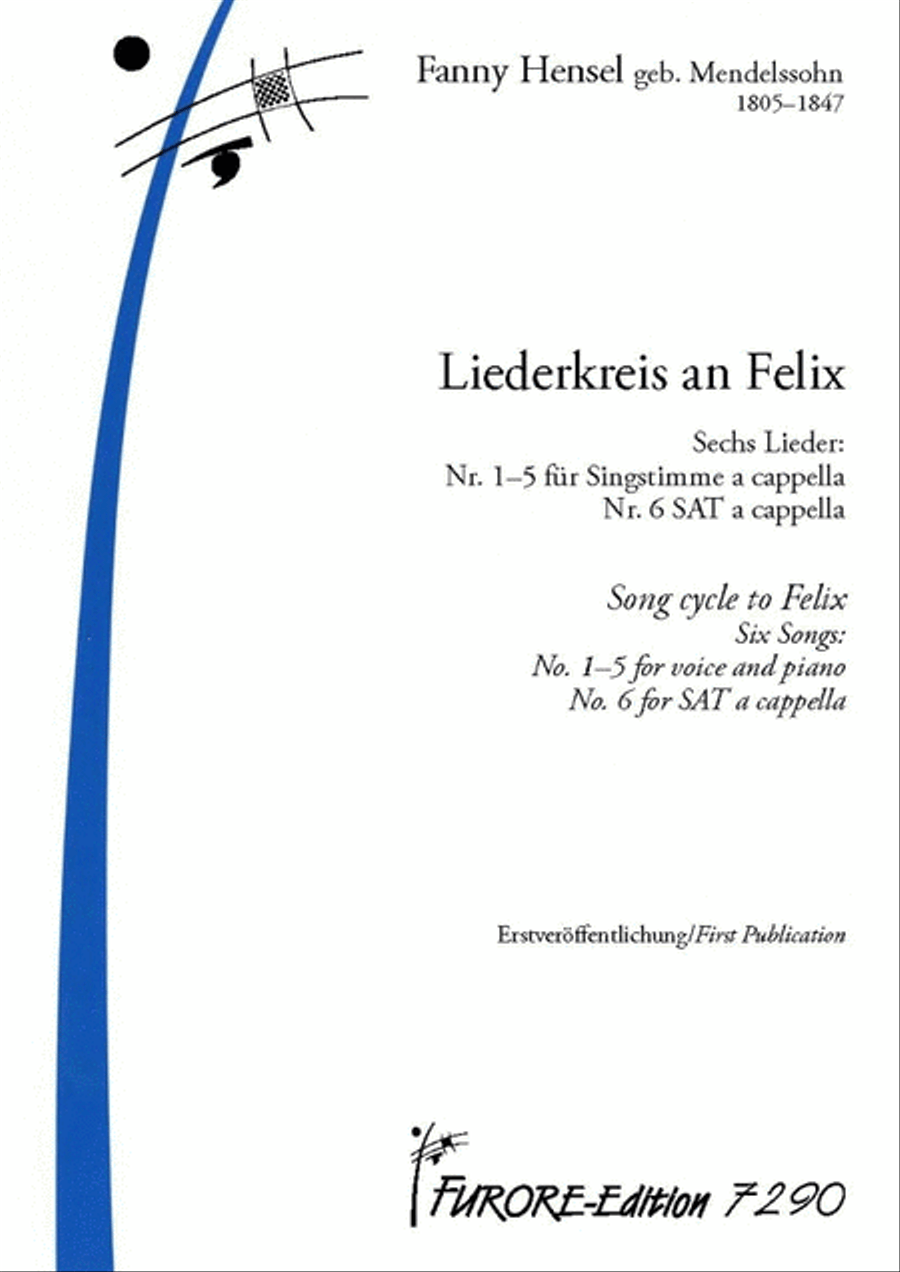 Liederkreis an Felix Voice Solo scores gallery preview page 1
