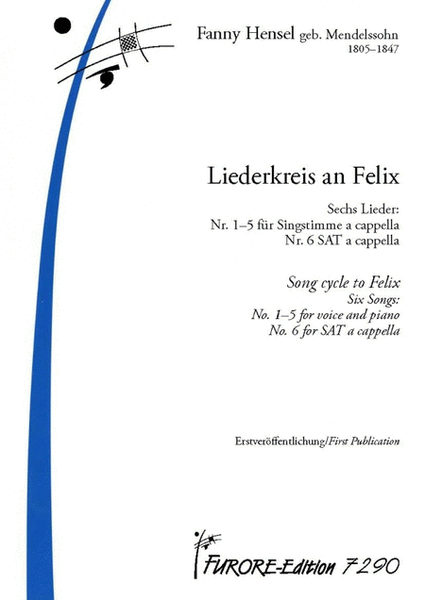 Liederkreis an Felix