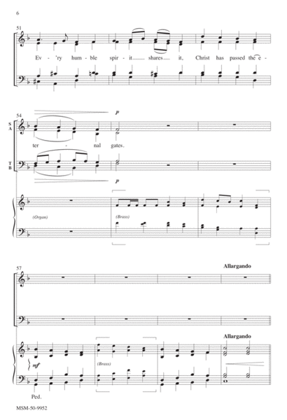 Sing with All the Saints In Glory (Downloadable Choral Score)