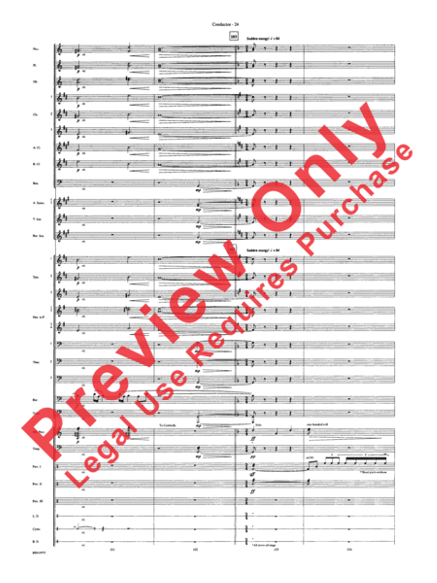 Africa: Ceremony, Song, and Ritual Concert Band scores gallery preview page 27