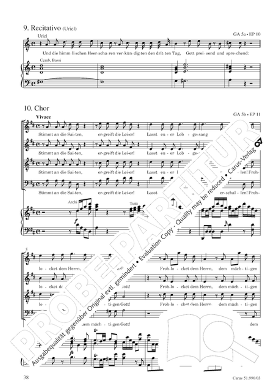 The Creation (Die Schopfung) The Creation (Die Schopfung) 4-Part scores gallery preview page 41