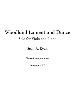 Woodland Lament and Dance for Viola and Piano