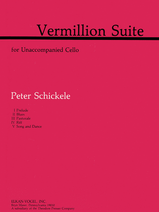 Book cover for Vermillion Suite