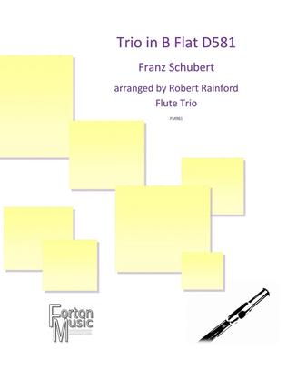 Book cover for Trio D.581