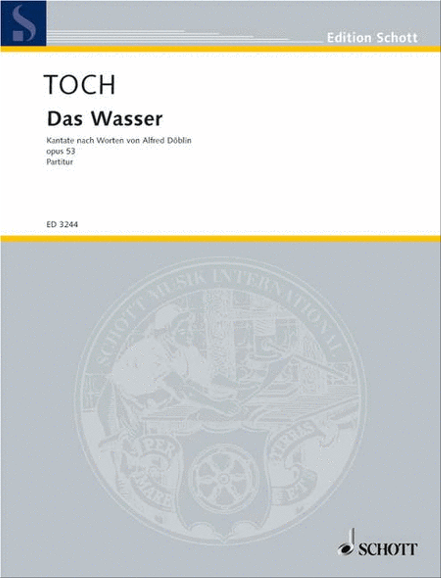 Das Wasser Mixed Choir scores gallery preview page 1