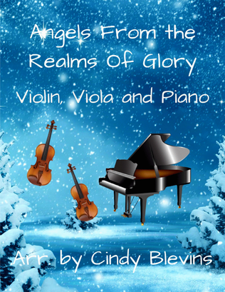 Angels From the Realms of Glory, for Violin, Viola and Piano
