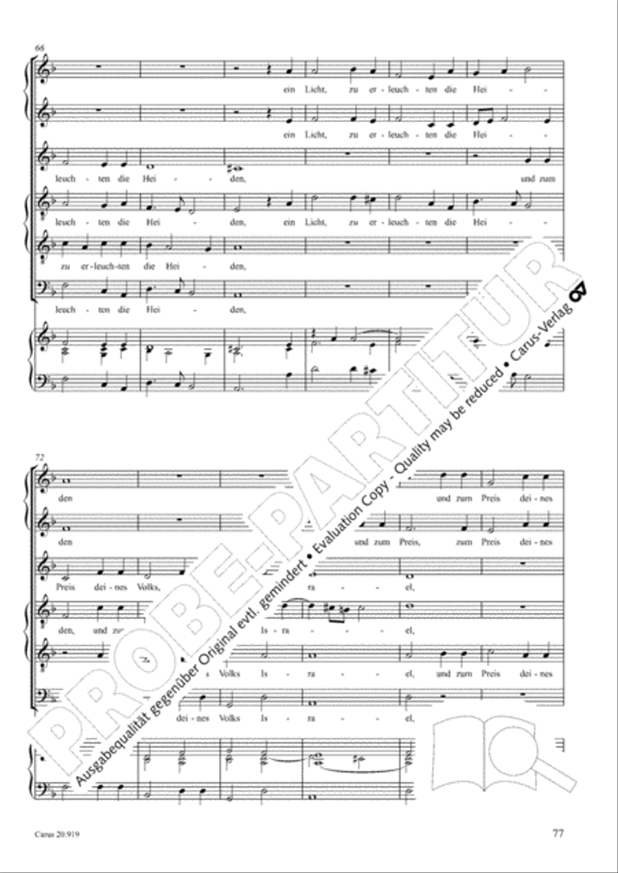 Opera varia I. Works with 1-7 parts (Complete edition, vol. 19) [Werke mit 1-7 obligaten Stimmen] Score scores gallery preview page 134