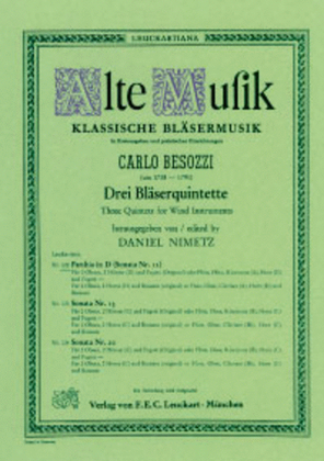 Book cover for Parthia in D (Sonata Nr. 11)