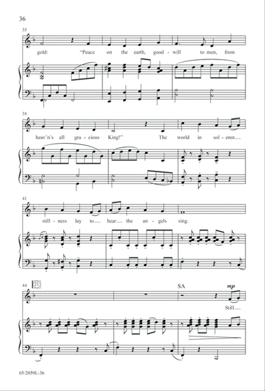 The Christmas Story The Christmas Story 3-Part scores gallery preview page 37