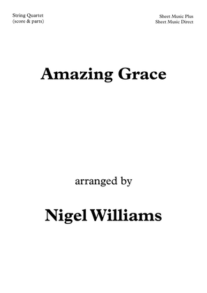 Book cover for Amazing Grace, for String Quartet