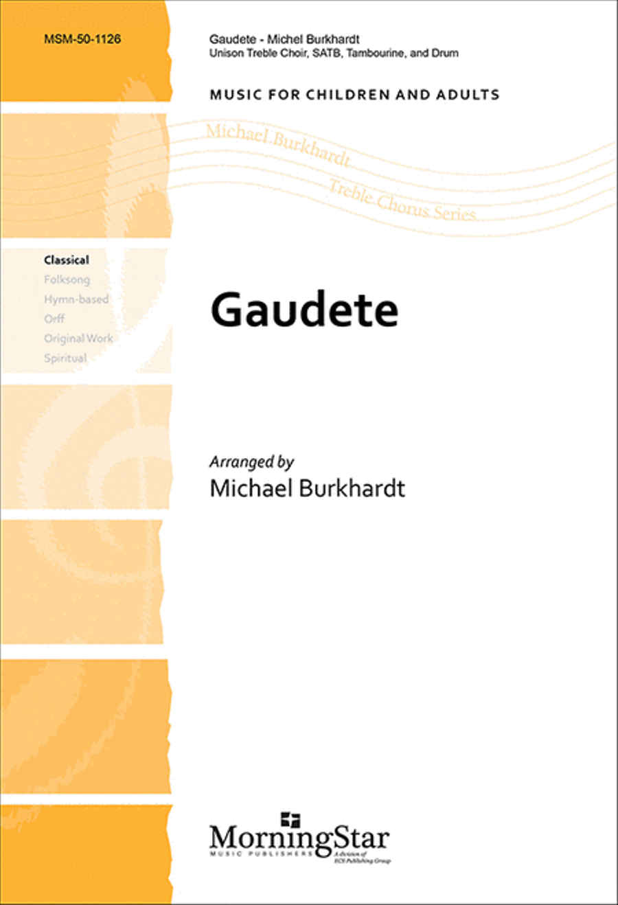 Gaudete 4-Part scores gallery preview page 1