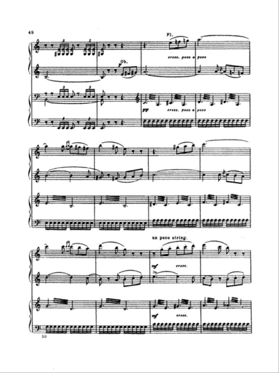 Tchaikovsky: Festival Overture on the Danish National hymn (Op. 15) and Capriccio Italien (Op. 45) Piano Duet scores gallery preview page 4